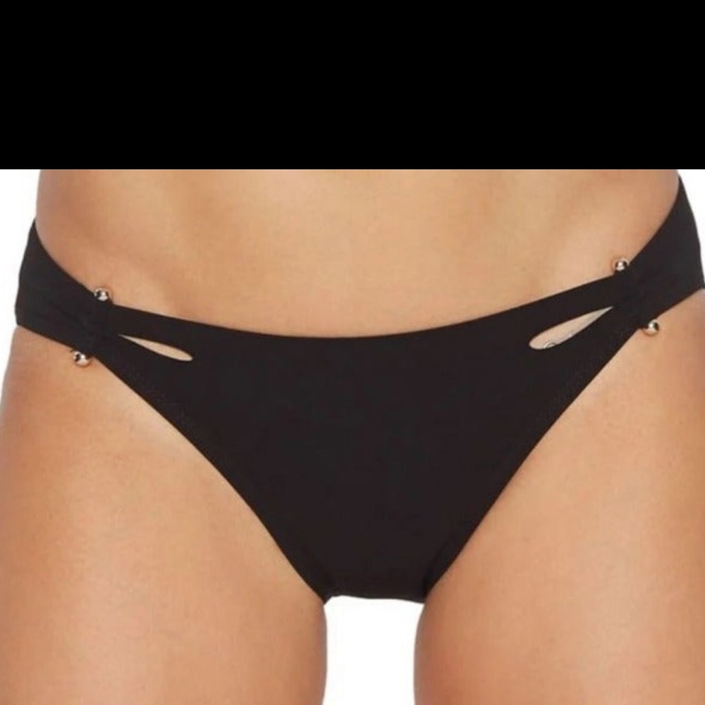Robin Piccone Black Bikini Bottom